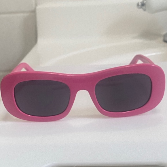 Salvatore Ferragamo Pink Unisex Sunglasses main image 5